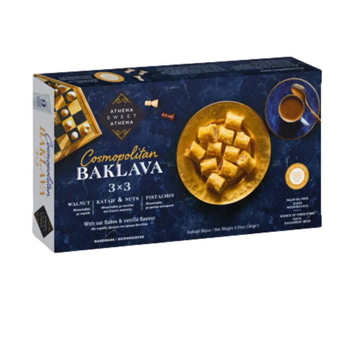 BAKLAVA SWEET ASSORTED GIFT BOX 9PC 180G