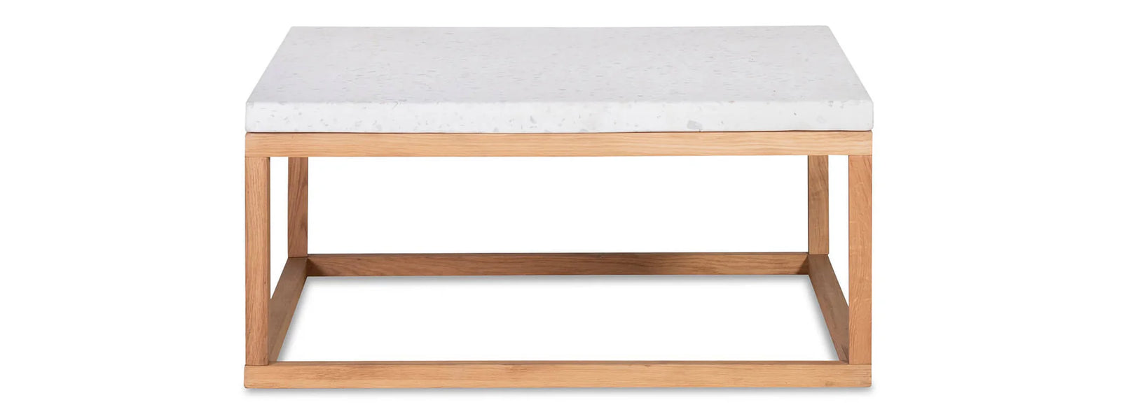 BALANCE SQUARE COFFEE TABLE - NOUGAT