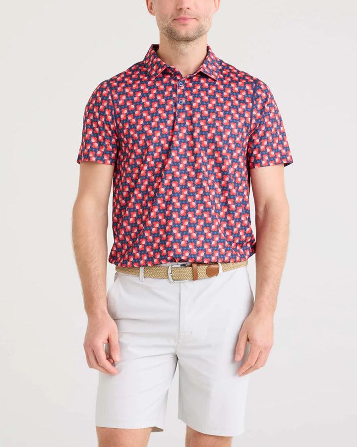 DROPTEMP ALL DAY COOLING PERFORMANCE POLO "FAB FRESH BALLS-MULTI"