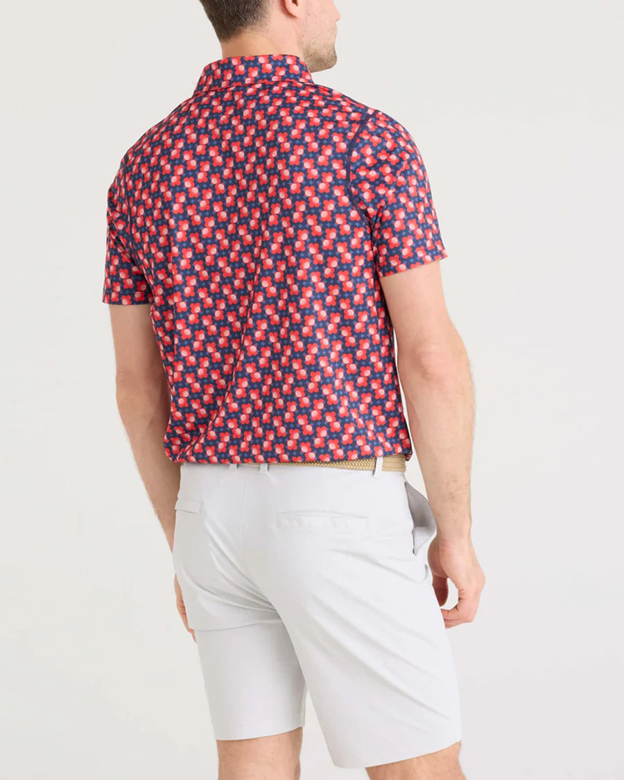 DROPTEMP ALL DAY COOLING PERFORMANCE POLO "FAB FRESH BALLS-MULTI"