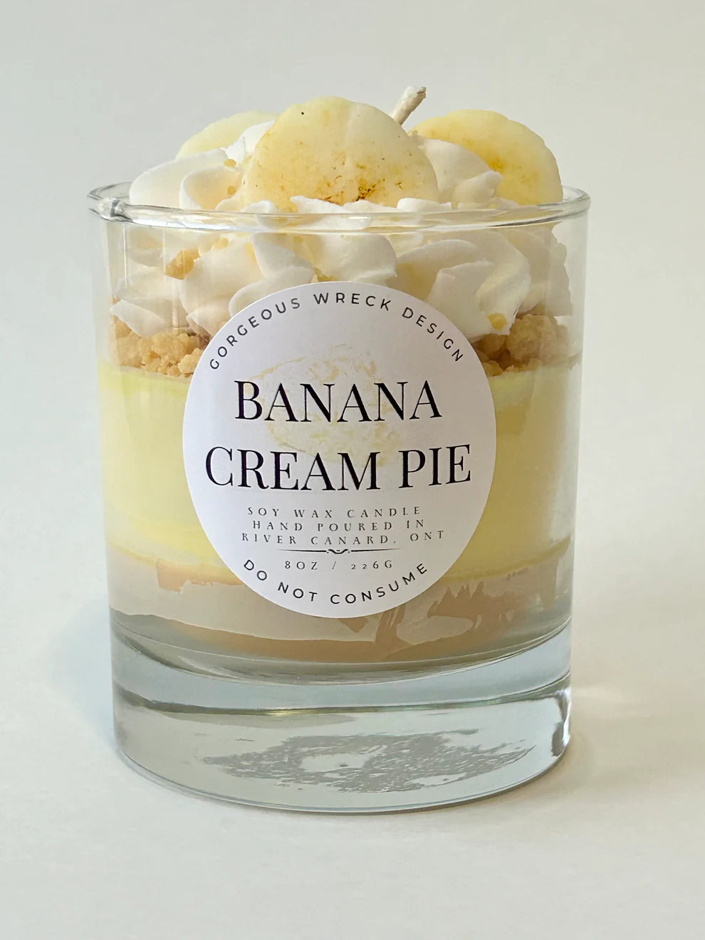 BANANA CREAM PIE DESSERT CANDLE