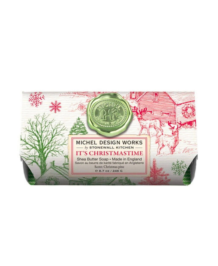 IT'S CHRISTMASTIME LARGE BATH SOAP BAR