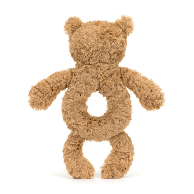 BARTHOLOMEW BEAR RING RATTLE