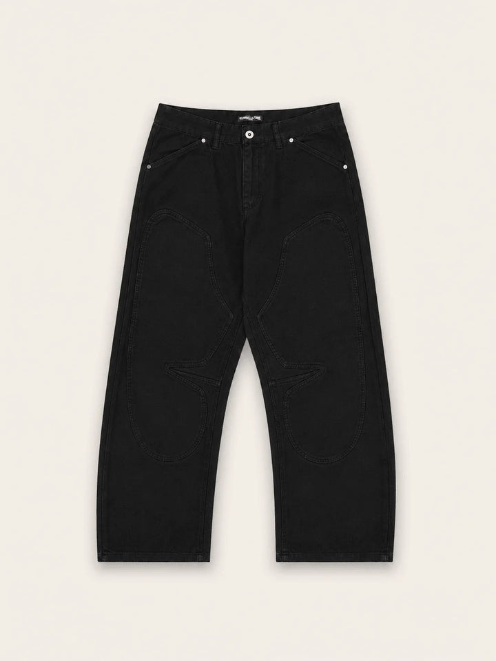 BARREL CARPENTER PANTS "VINTAGE BLACK"