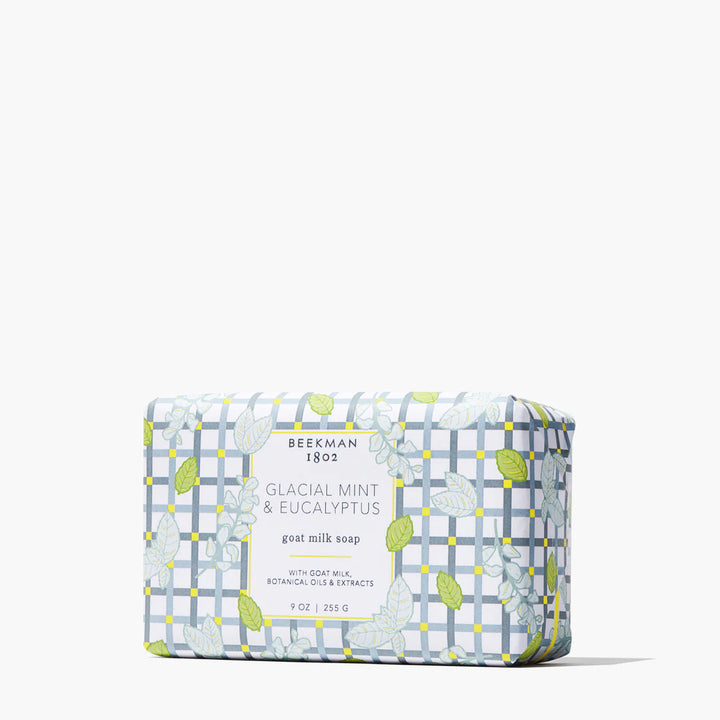 GLACIAL MINT &amp; EUCALYPTUS BAR SOAP 9OZ