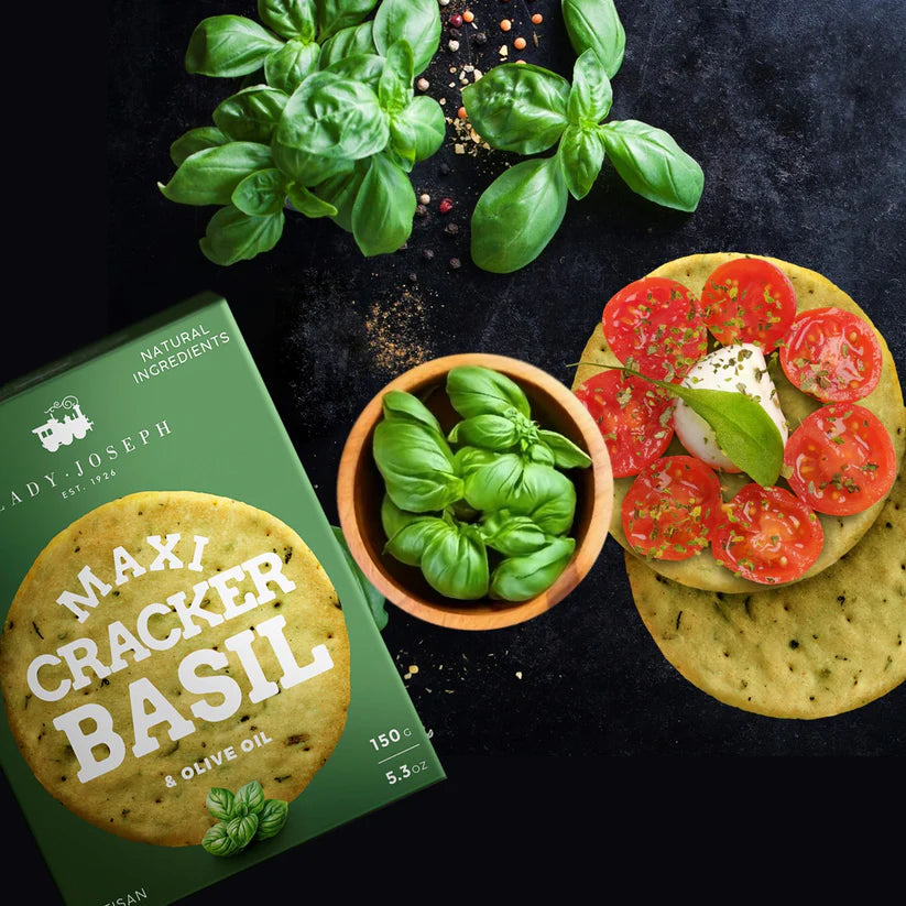 BASIL AND OLIVE MAXI CRACKER 150G