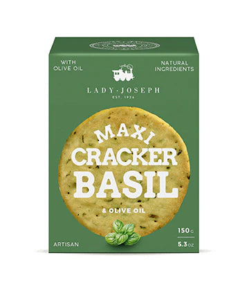 BASIL AND OLIVE MAXI CRACKER 150G