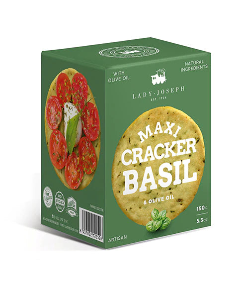 BASIL AND OLIVE MAXI CRACKER 150G