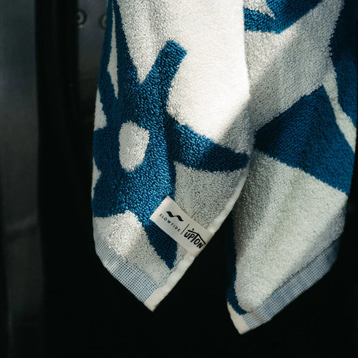 UPTON BATH TOWEL - NAVY