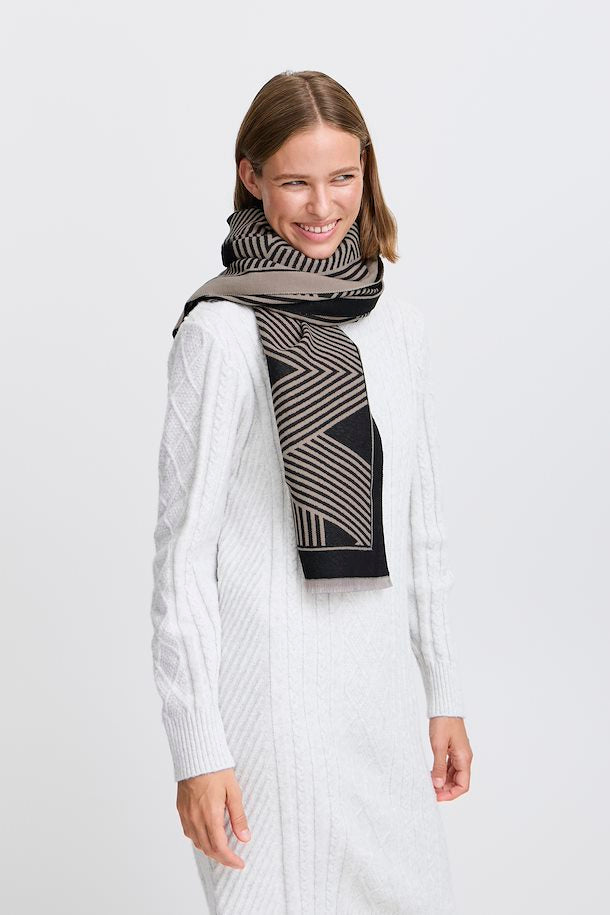 BAVIBI GEOMETRIC SCARF