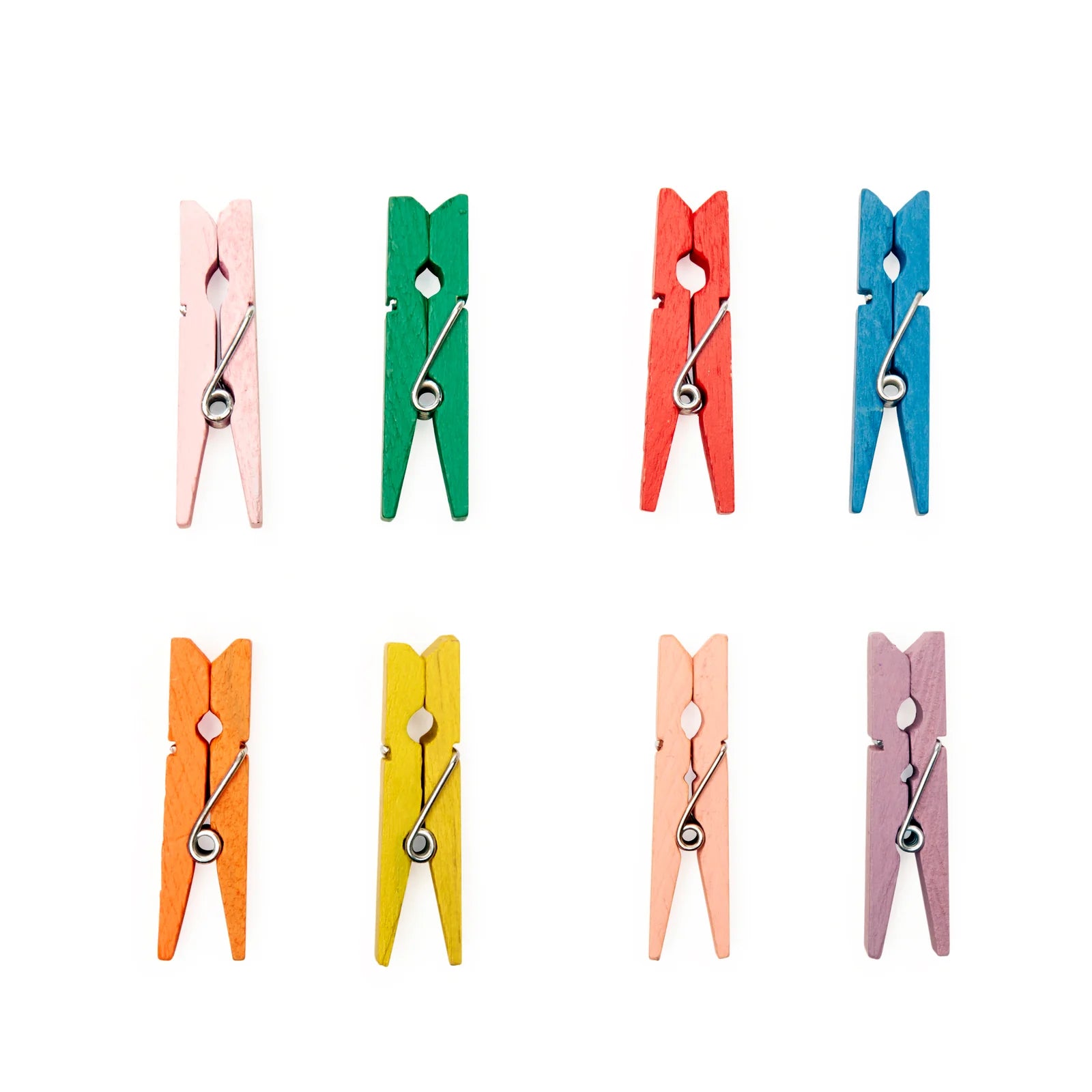 Kikkerland Mini Clothes Pin Bag Clips Set