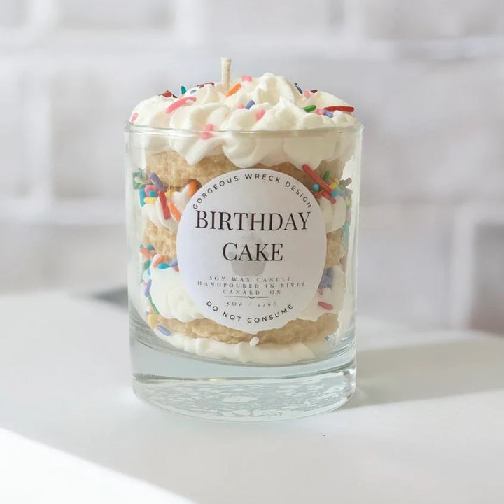 BIRTHDAY CAKE DESSERT CANDLE