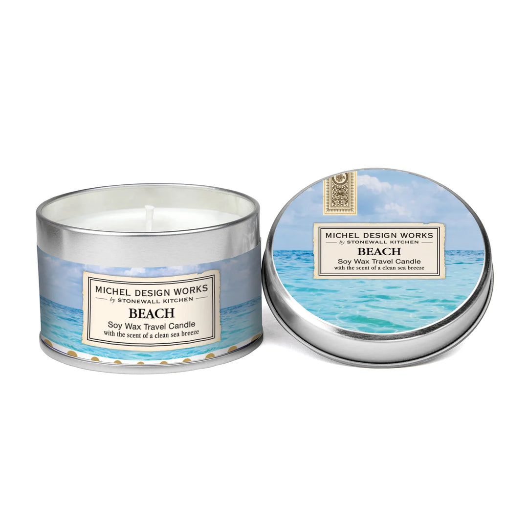 MICHEL DESIGN - BEACH TRAVEL SOY CANDLE