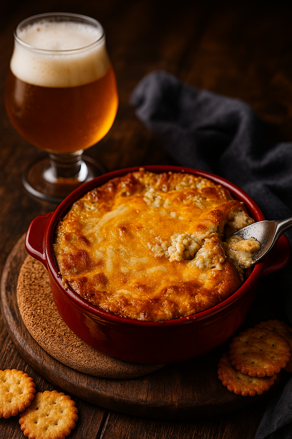 BEER &amp; CHEESE DIP