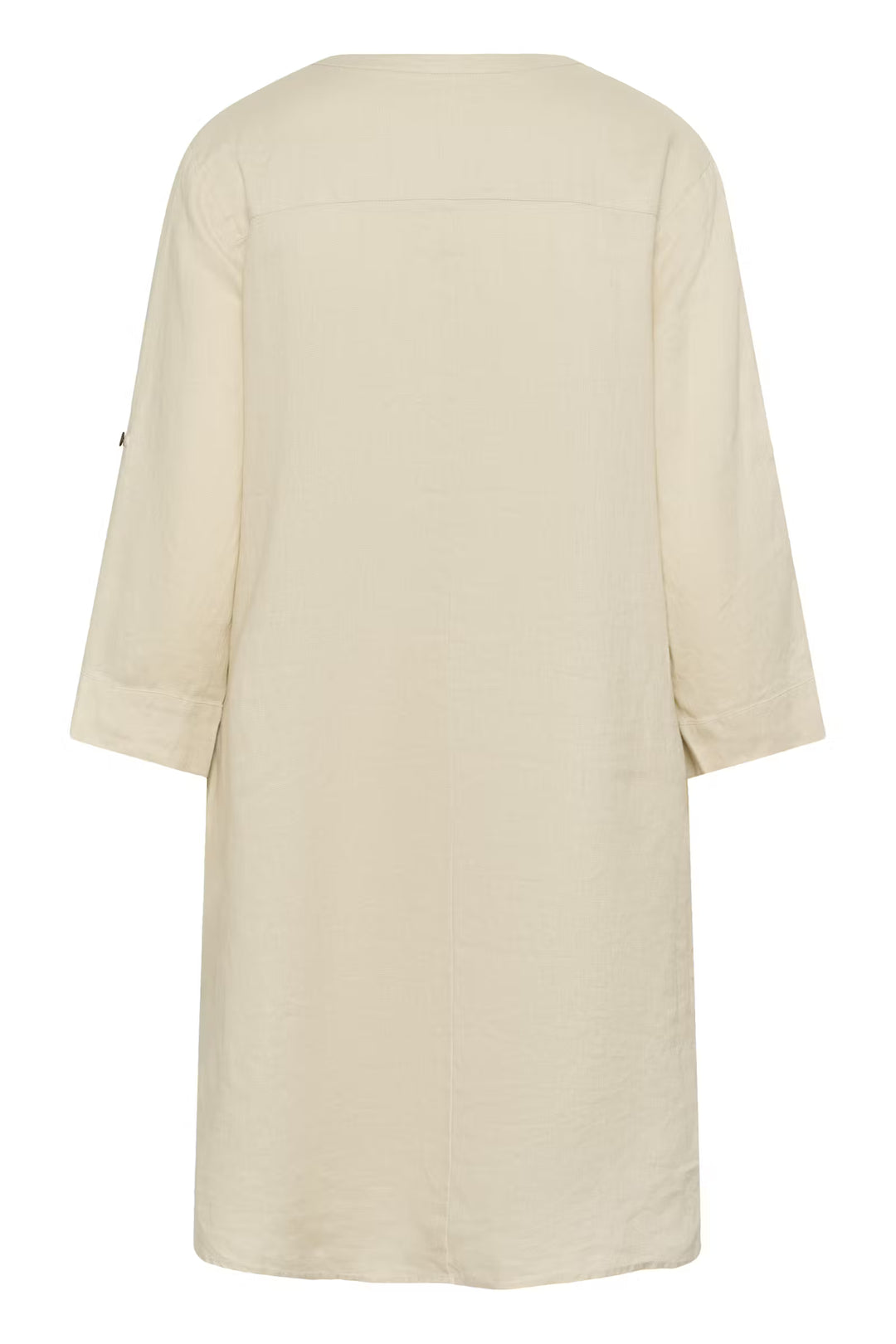 CRBELIS LINEN DRESS "CRISPY SAND"