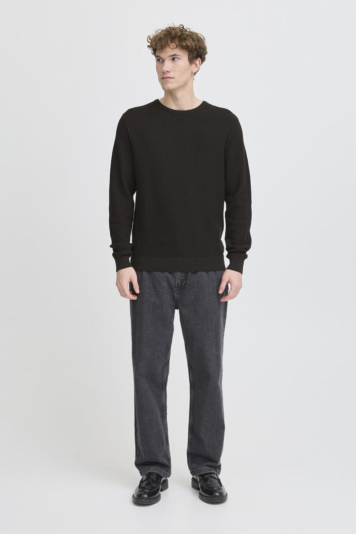 CFBENSON STRUCTURED CREWNECK SHIRT "BLACK BEAUTY"