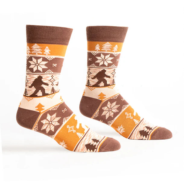 THE BIG-FOOT LEBOWSKI CREW SOCKS