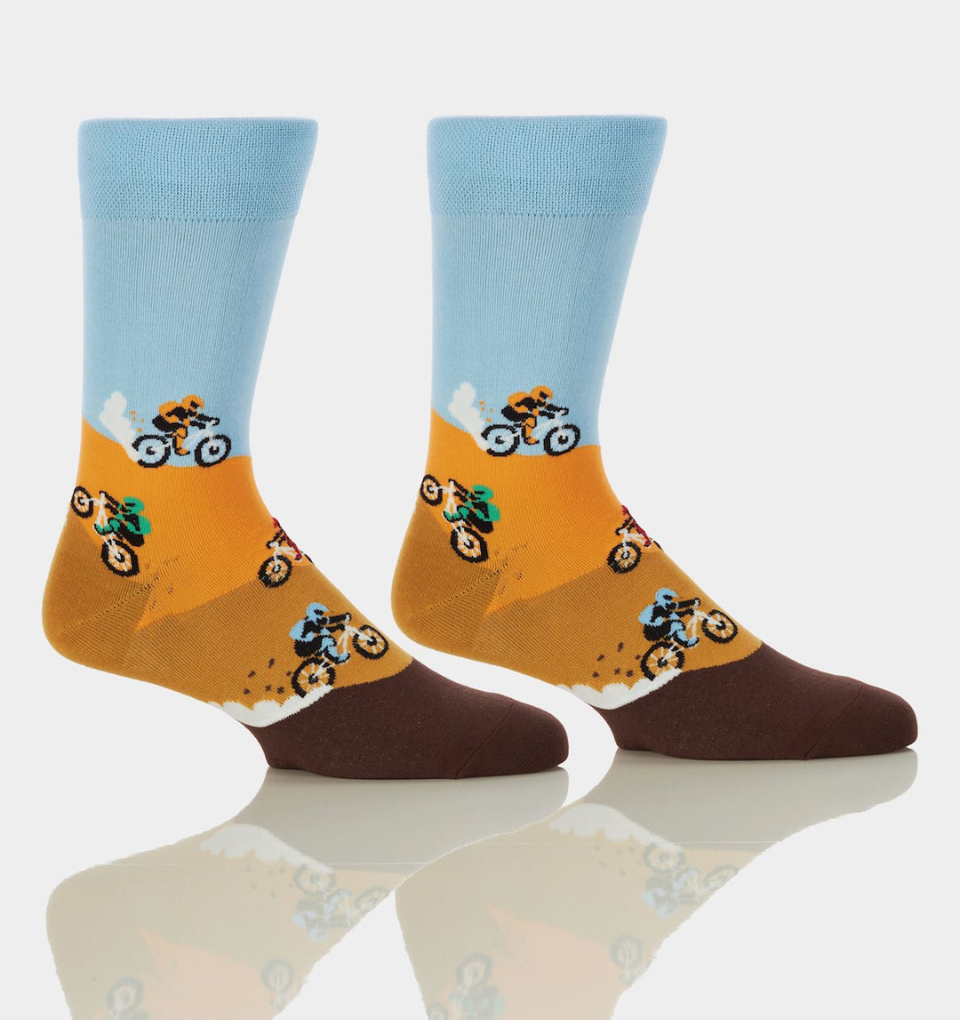 MOUNTAIN BIKERS CREW SOCKS