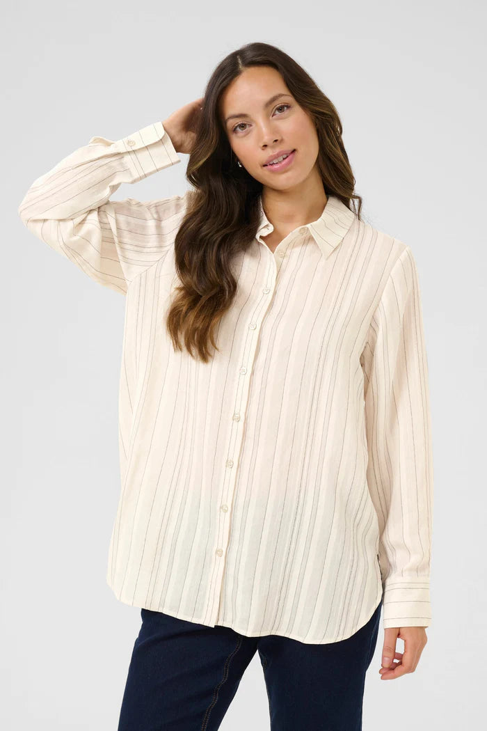 CRVENEA SHIRT "BIRCH STRIPE"