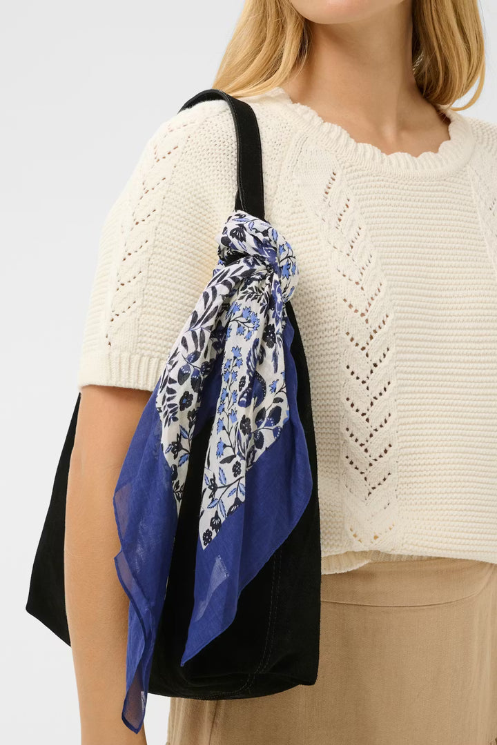 PHIPW SCARF "BLUE BIRD PRINT"