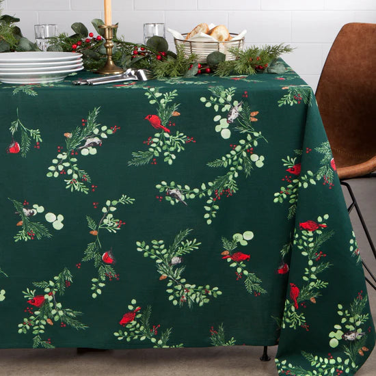 FOREST BIRDS TABLECLOTH 60X90