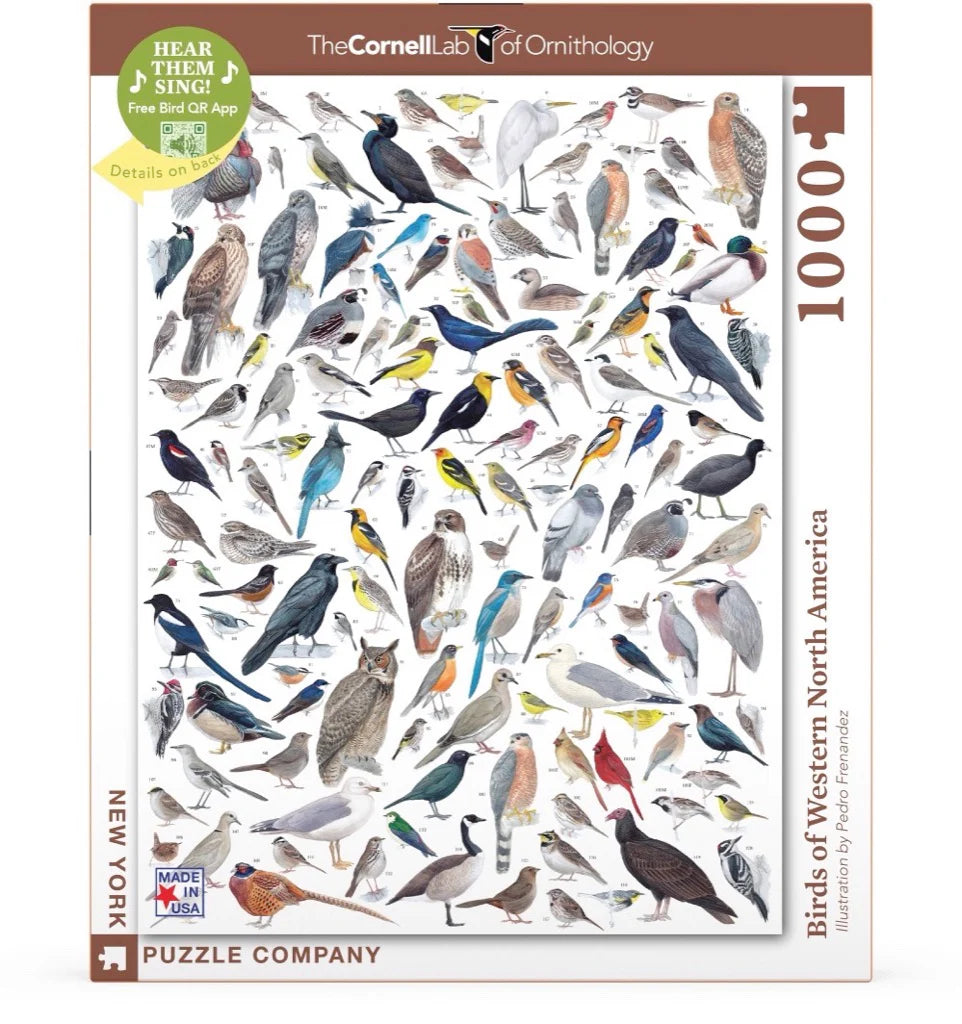 BIRDS OF WESTERN AMERICA PUZZLE