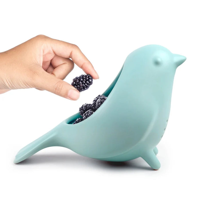 BLUE BIRD - CERAMIC COLANDER