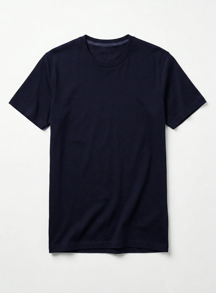 BIX - ORGANIC COTTON T-SHIRT "NAVY"