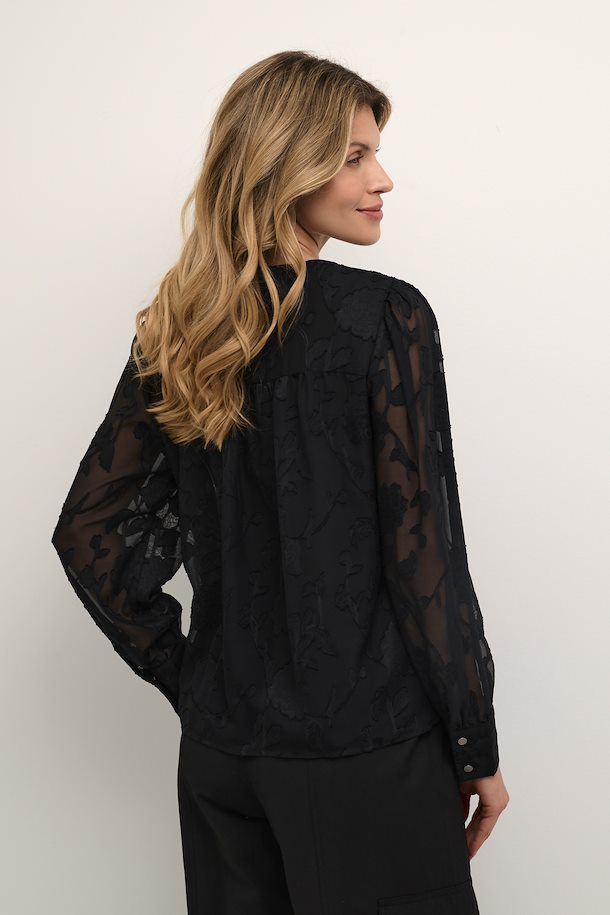 KATULLA BLOUSE - BLACK