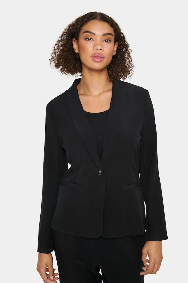 CELESTESZ BLAZER - BLACK