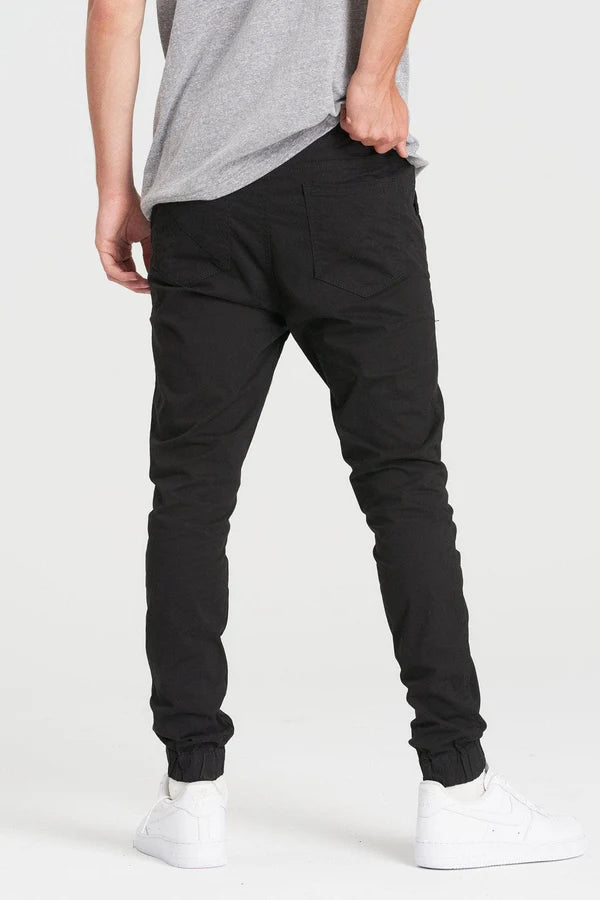 MIDWEIGHT CHINO JOGGER "BLACK"