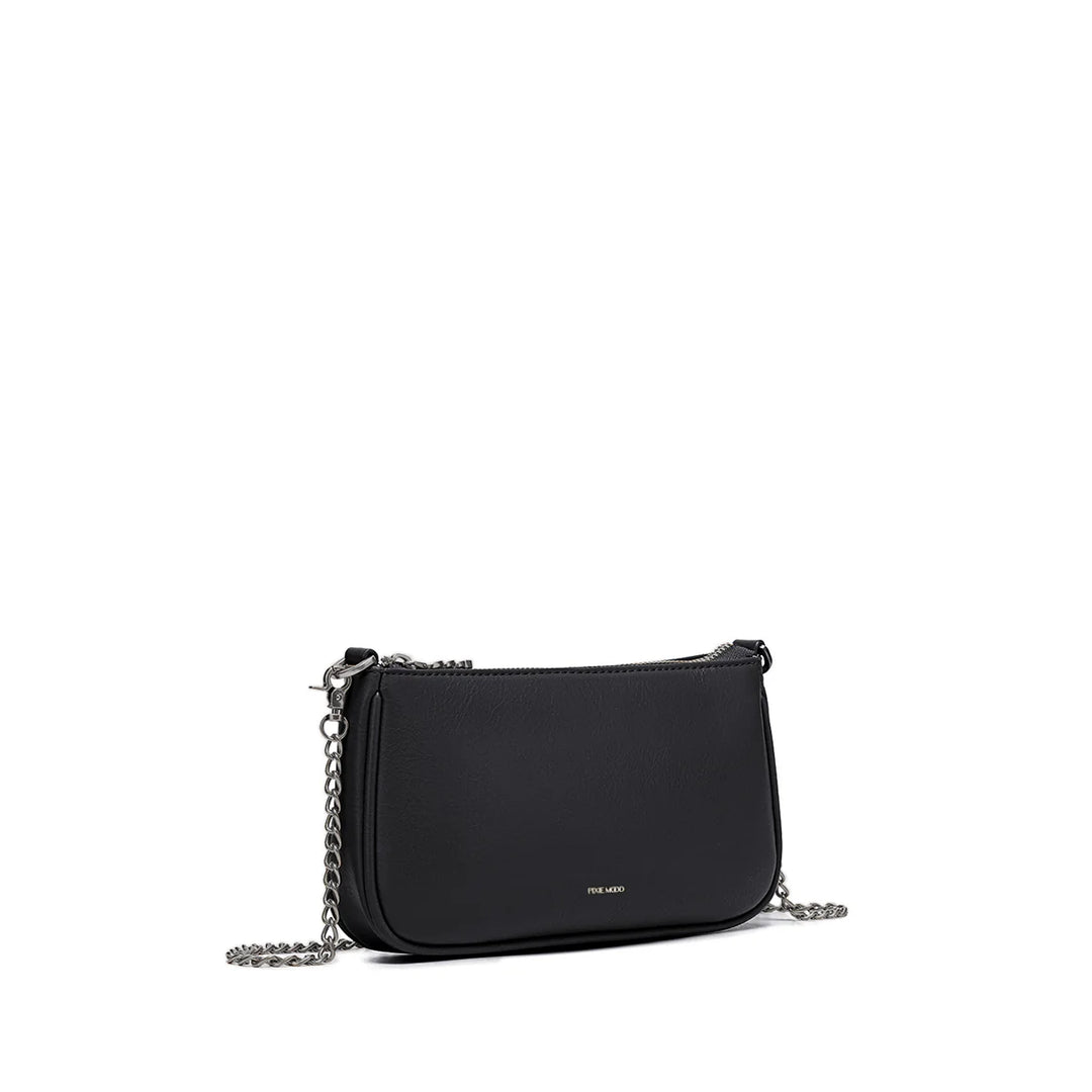 FRANCINE CHAIN CROSSBODY "BLACK"