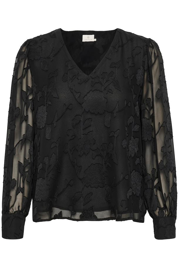 KATULLA BLOUSE - BLACK