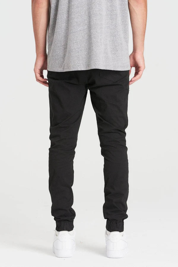 MIDWEIGHT CHINO JOGGER "BLACK"