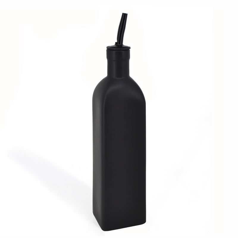 PARK WEST OIL/VINEGAR BOTTLE 16OZ "BLACK"