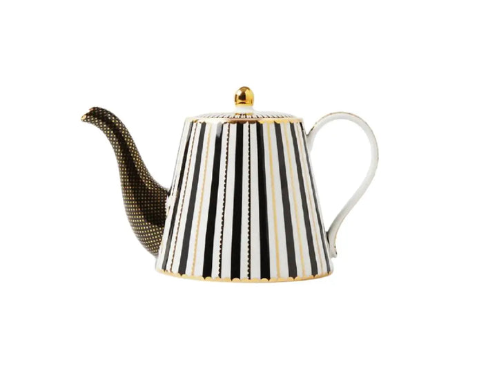 MAXWELL & WILLIAMS - Teas & C’s Regency Teapot With Infuser 1 Lt Black Gift Boxed