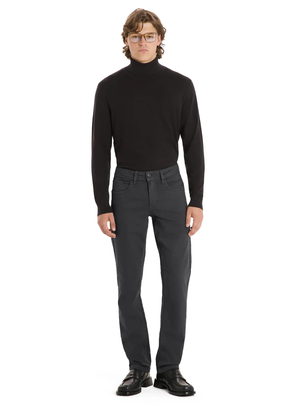 JASPER SLIM-FIT HYBRID JEANS - BLACK, DUNE, DRUM