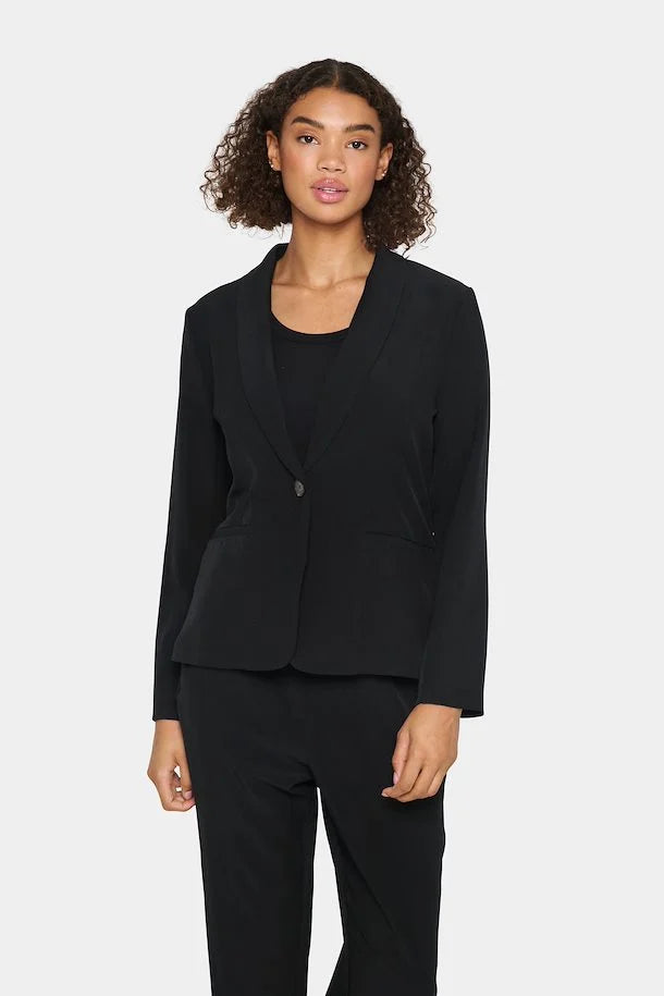 CELESTESZ BLAZER - BLACK