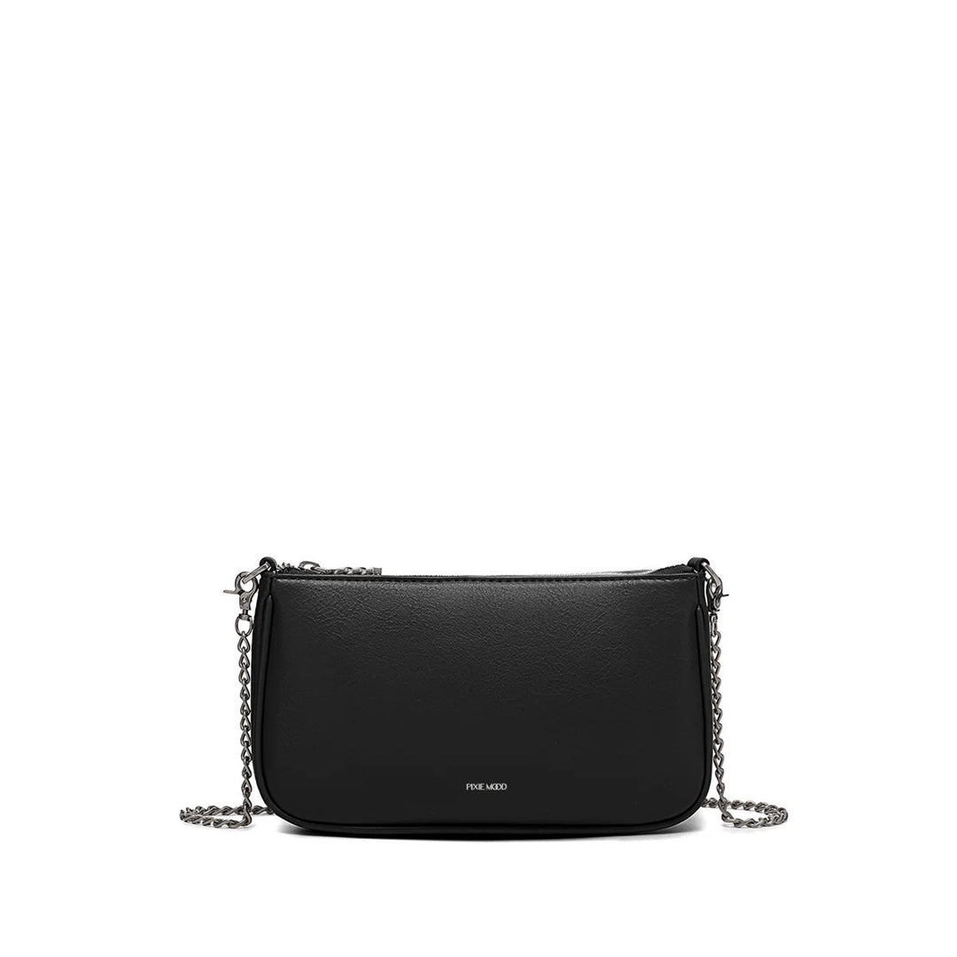 FRANCINE CHAIN CROSSBODY "BLACK"