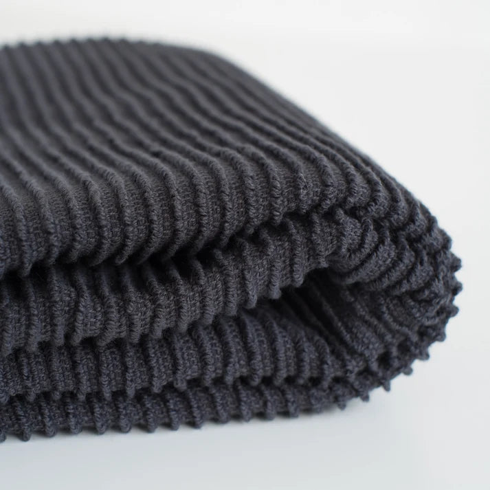 BLACK RIPPLE DISHTOWEL
