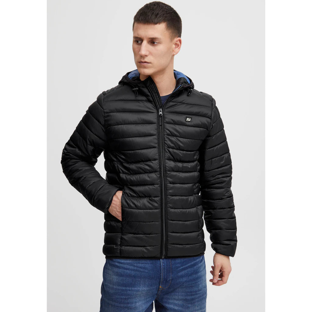 BHROMSEY HOODED JACKET "BLACK"