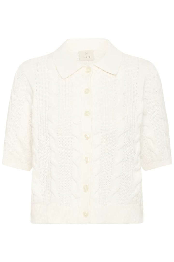 KABLAIR KNIT CARDIGAN "CHALK"