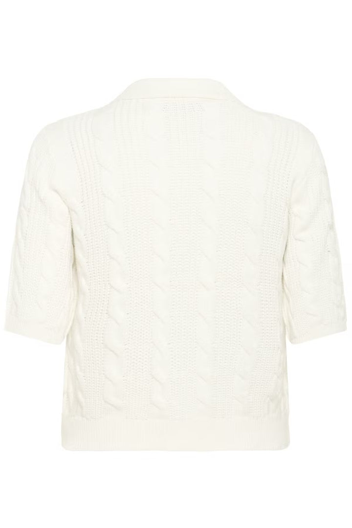 KABLAIR KNIT CARDIGAN "CHALK"