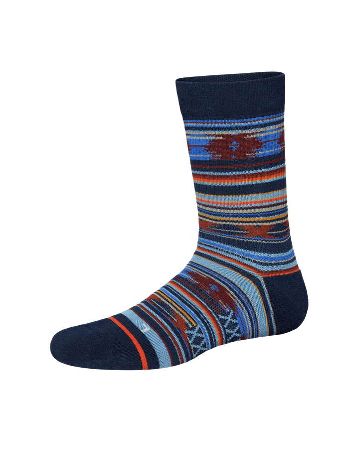 GOOD FORM CREW SOCK "BLANKET STRIPE MULTI"