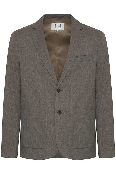 CFBILLE TWEED WEAVE BLAZER "SILVER MINK MELANGE"