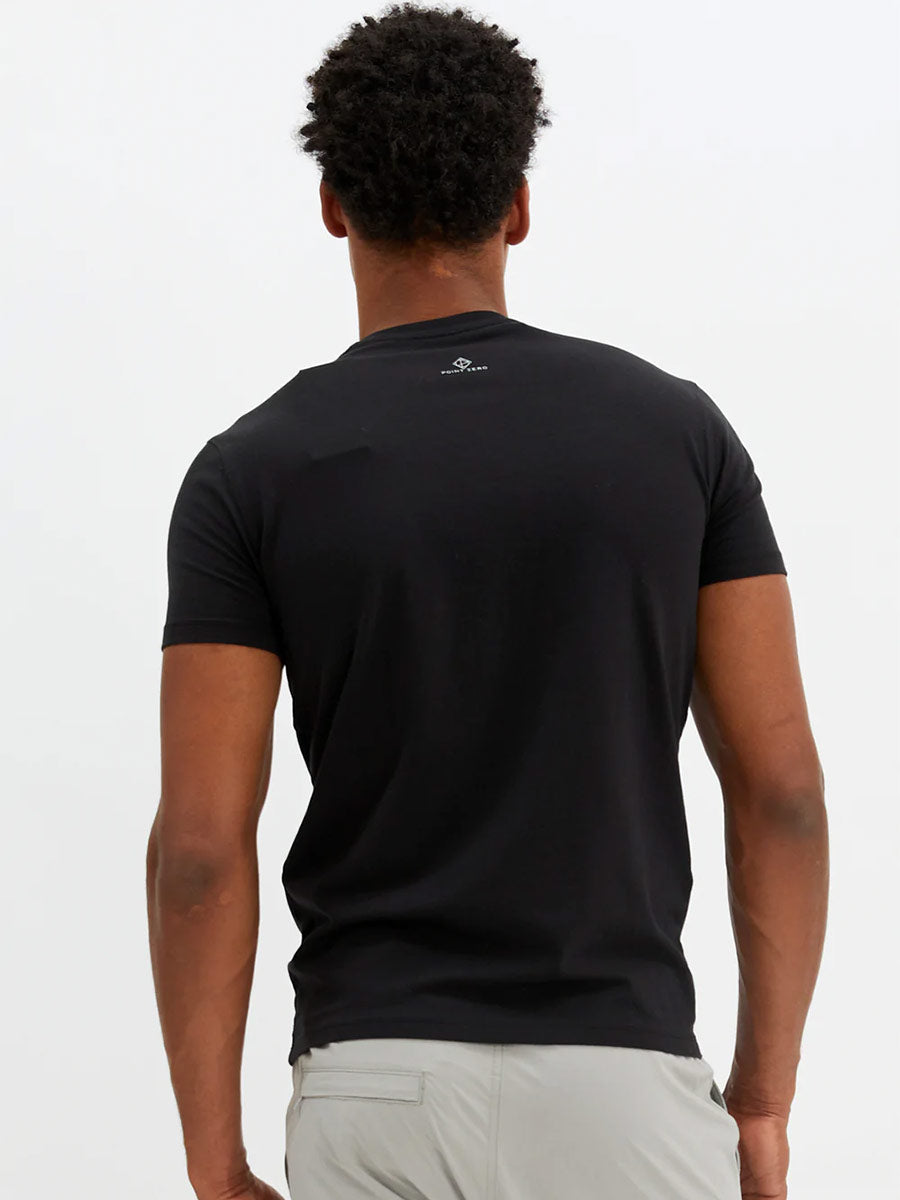BIX - ORGANIC COTTON T-SHIRT "BLACK"