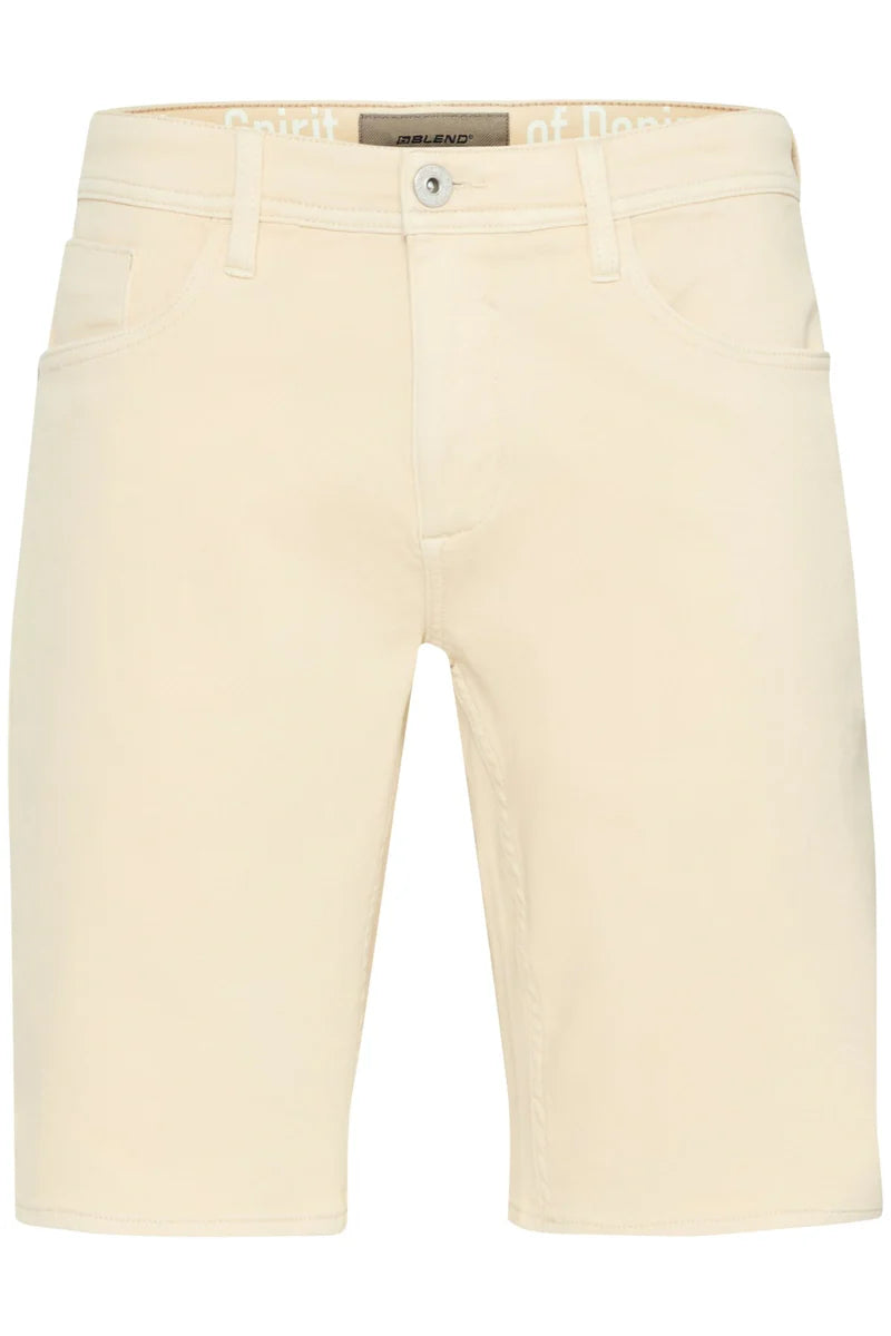 BHTWISTER DENIM SHORTS "BLEACHED SAND"