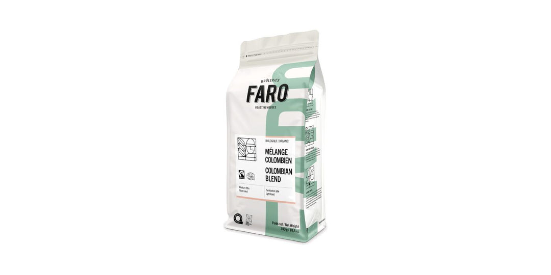 ORGANIC FAIR TRADE COLUMBIAN MILD GROUND COFFEE 300G
