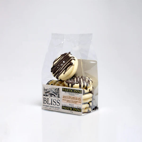 BLISS GOURMET PASTICINNI BUTTERCRERAM FILED COOKIES