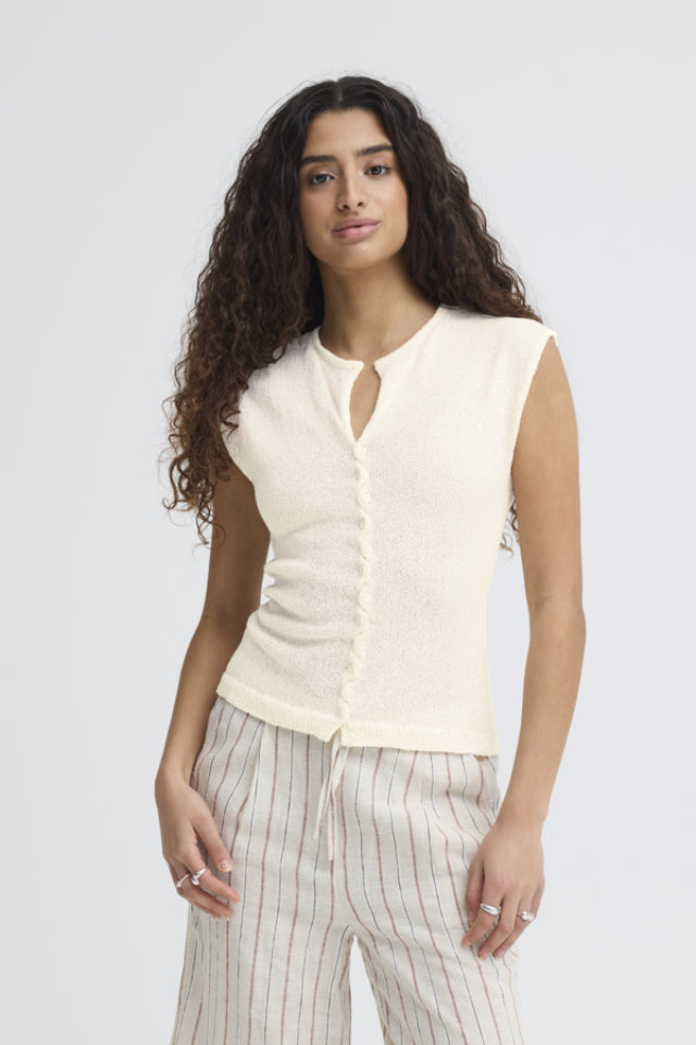 IHBLONDS TOP "ALMOND MILK"